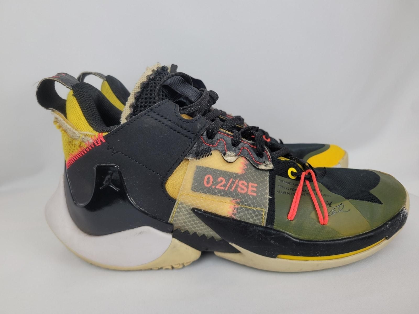 Nike Air Jordan Westbrook Why Not SE Black Crimson Yellow