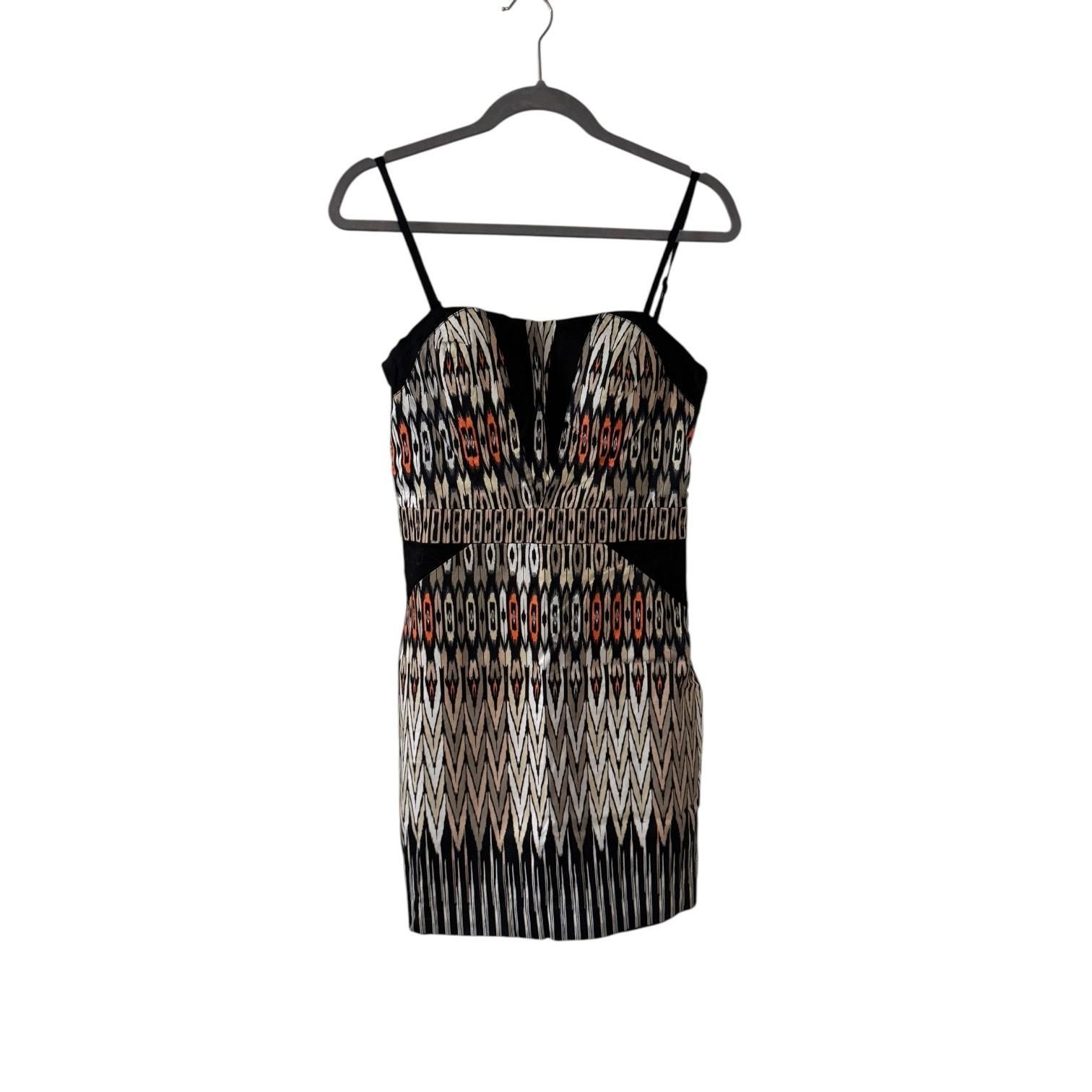 Zebra Cowl Neck Maxi Dress | bebe