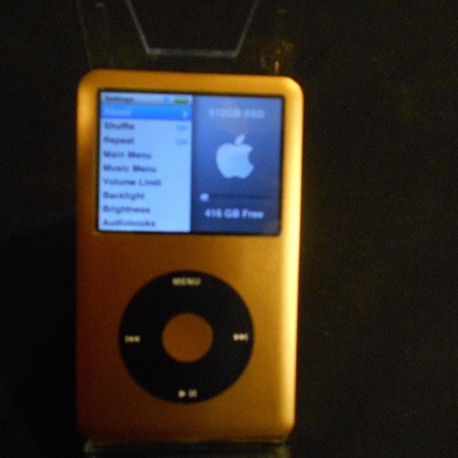 Ipod Classic 7th Gen 512gb SSD 3000mah Battery And