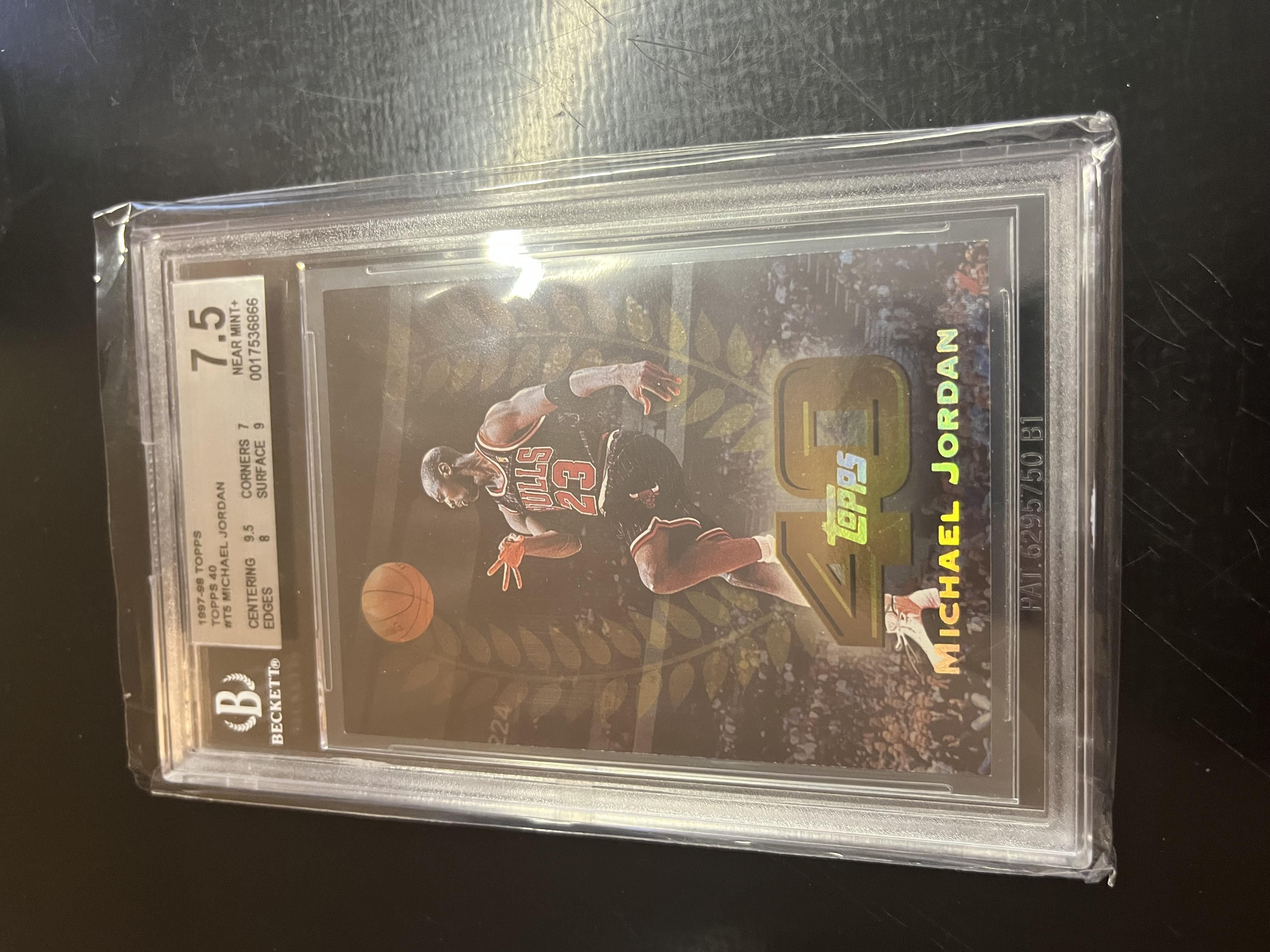 1997-98 Topps 40 #T5 Michael Jordan BGS 7.5 · Whatnot: Shop