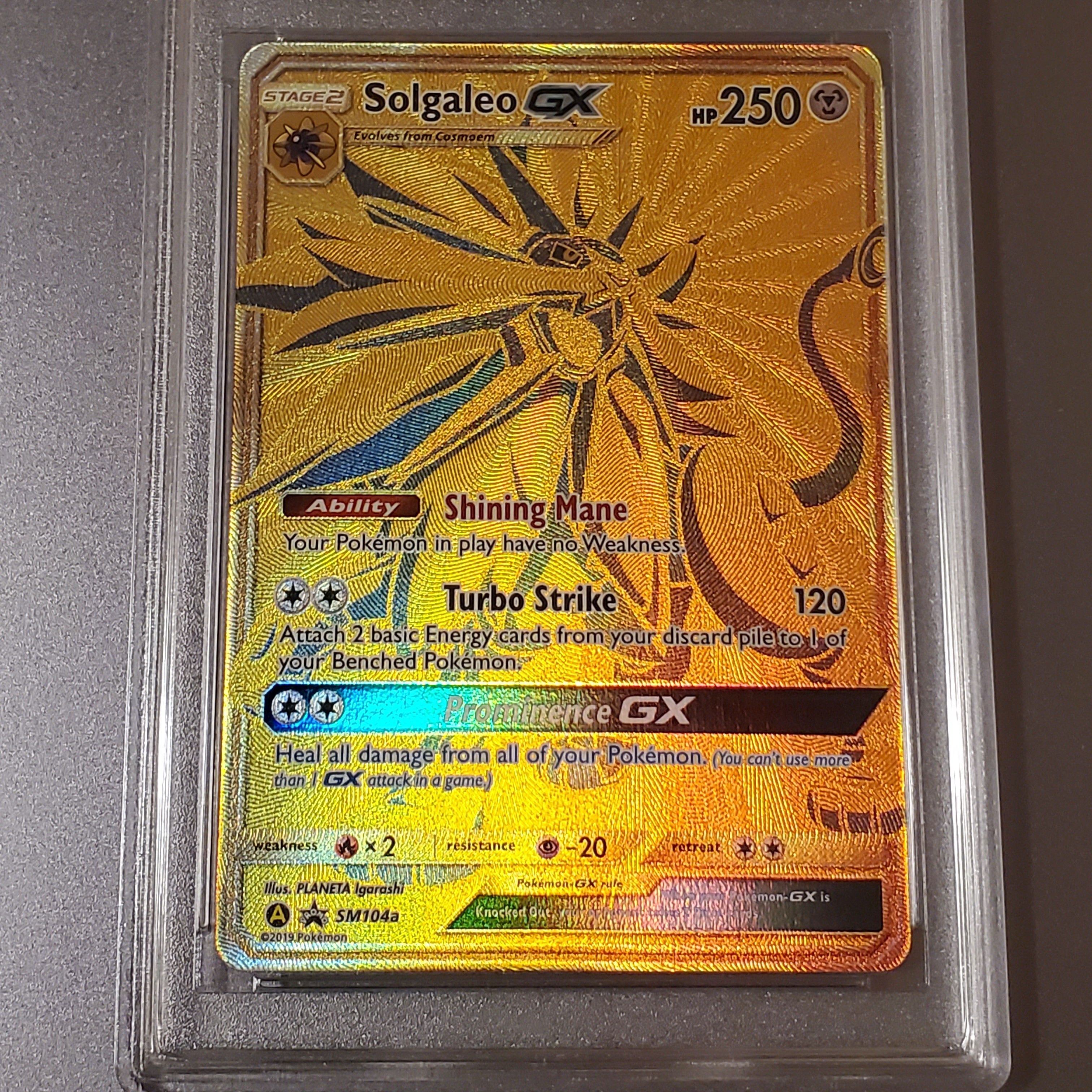 Pokemon SM Promo Set Lunala GX & Solgaleo GX Alt Art SRG 10. Solgaleo Cert  #00001316  Whatnot: Shop, Sell, Connect