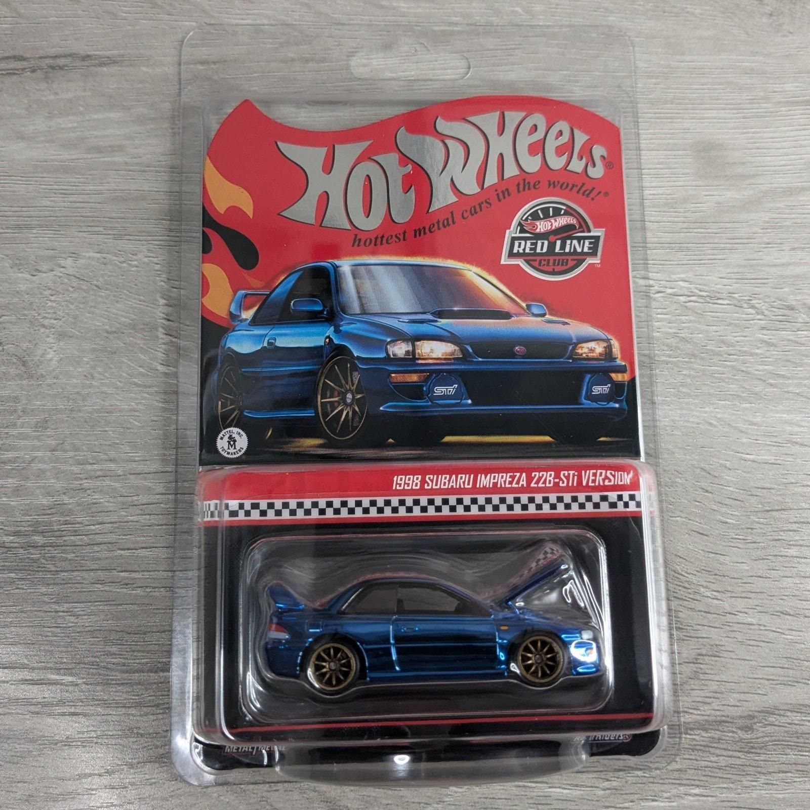 ミニカー Hot Wheels 1999 Subaru Impreza rlc RLC Exclusive 1998 Subaru 22B-STi | Mattel Creations UK