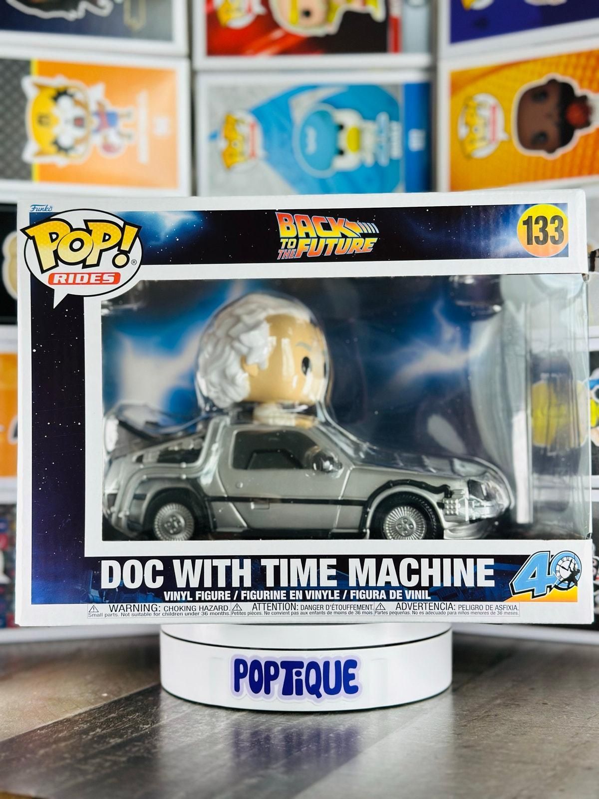 Back to the Future 40th Anniversary Doc with Time Machine