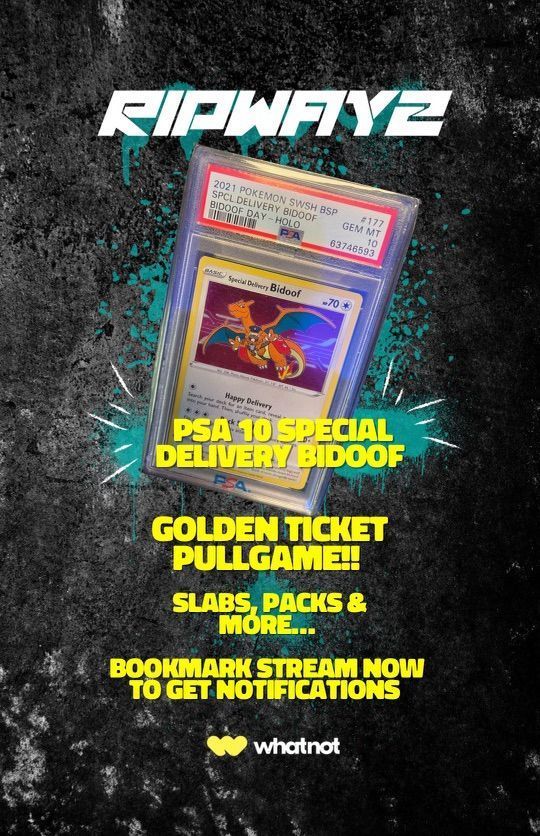 Whatnot 20K HIGH END GOLDEN TICKET 🎫 MYSTERY BAG PULL GAME