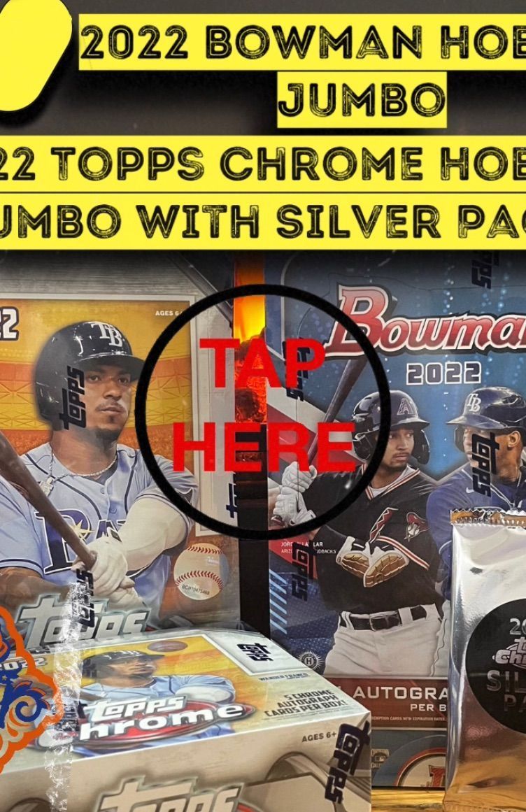 Whatnot Bowman & Topps chrome Hobby & Jumbo plus Silver packs