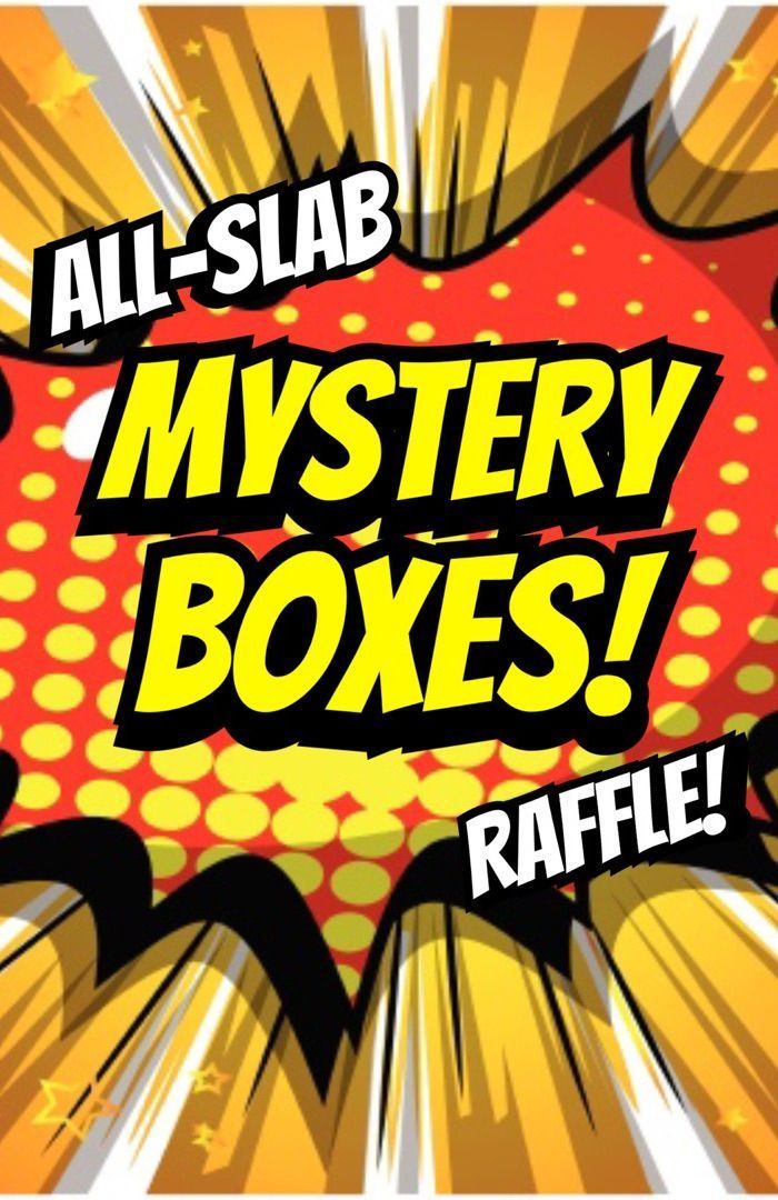 Whatnot 💥all Slab Mystery Boxes💥lotto Entry Wevery Purchase🍀 Livestream By Stacheocards