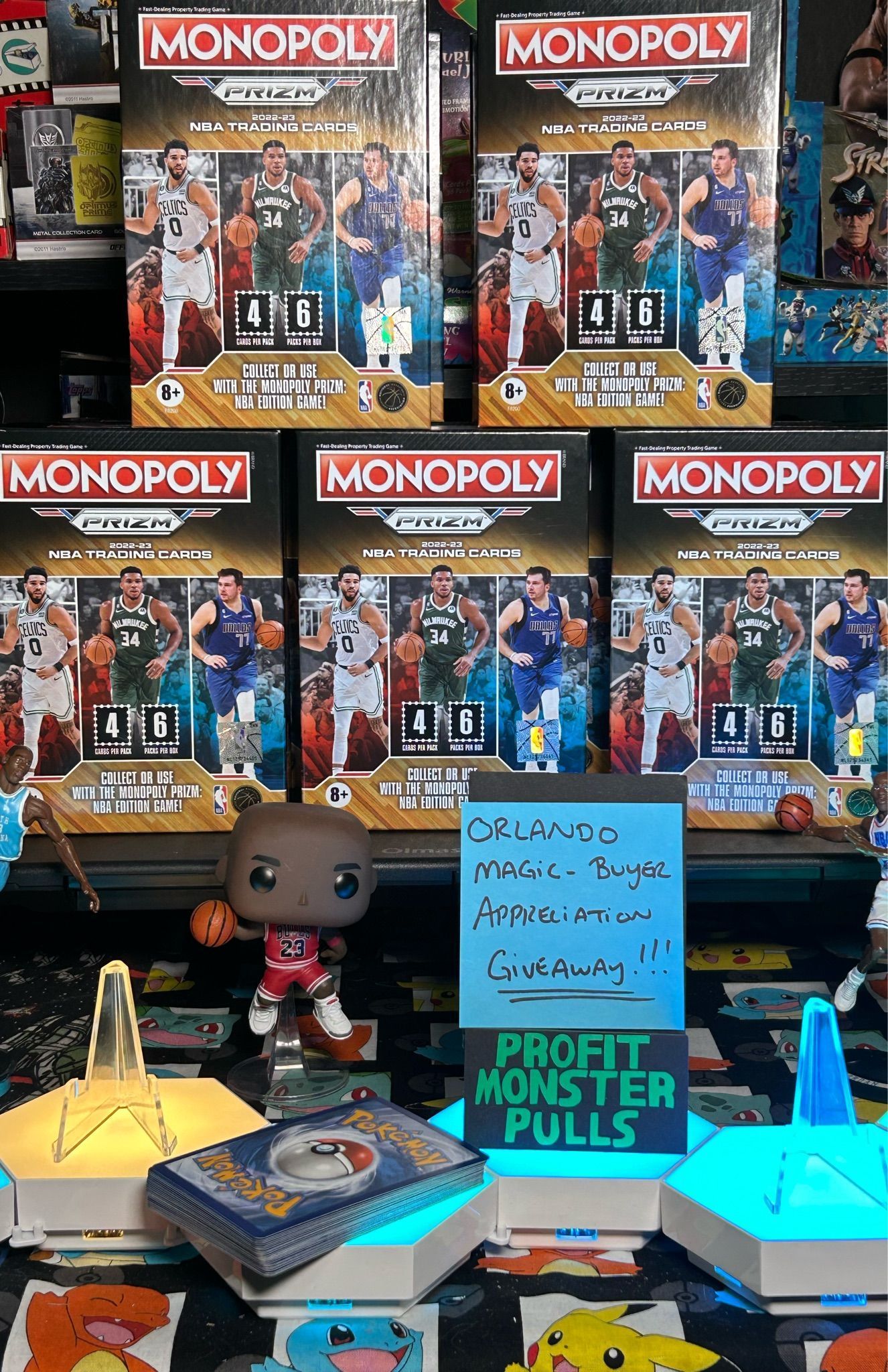 Whatnot Orlando Magic Giveaway Monopoly NBA 5X Box Break PYT