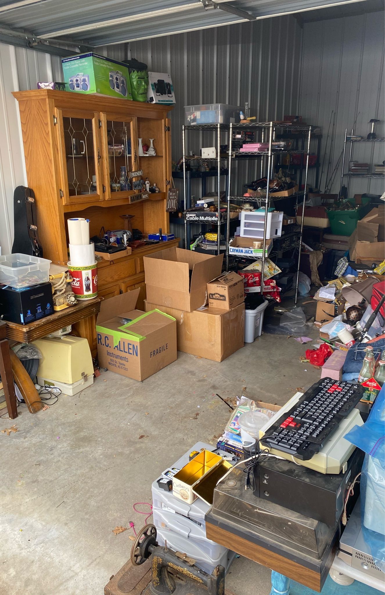 Whatnot Storage Unit sale Live unboxing part 3 and final show from