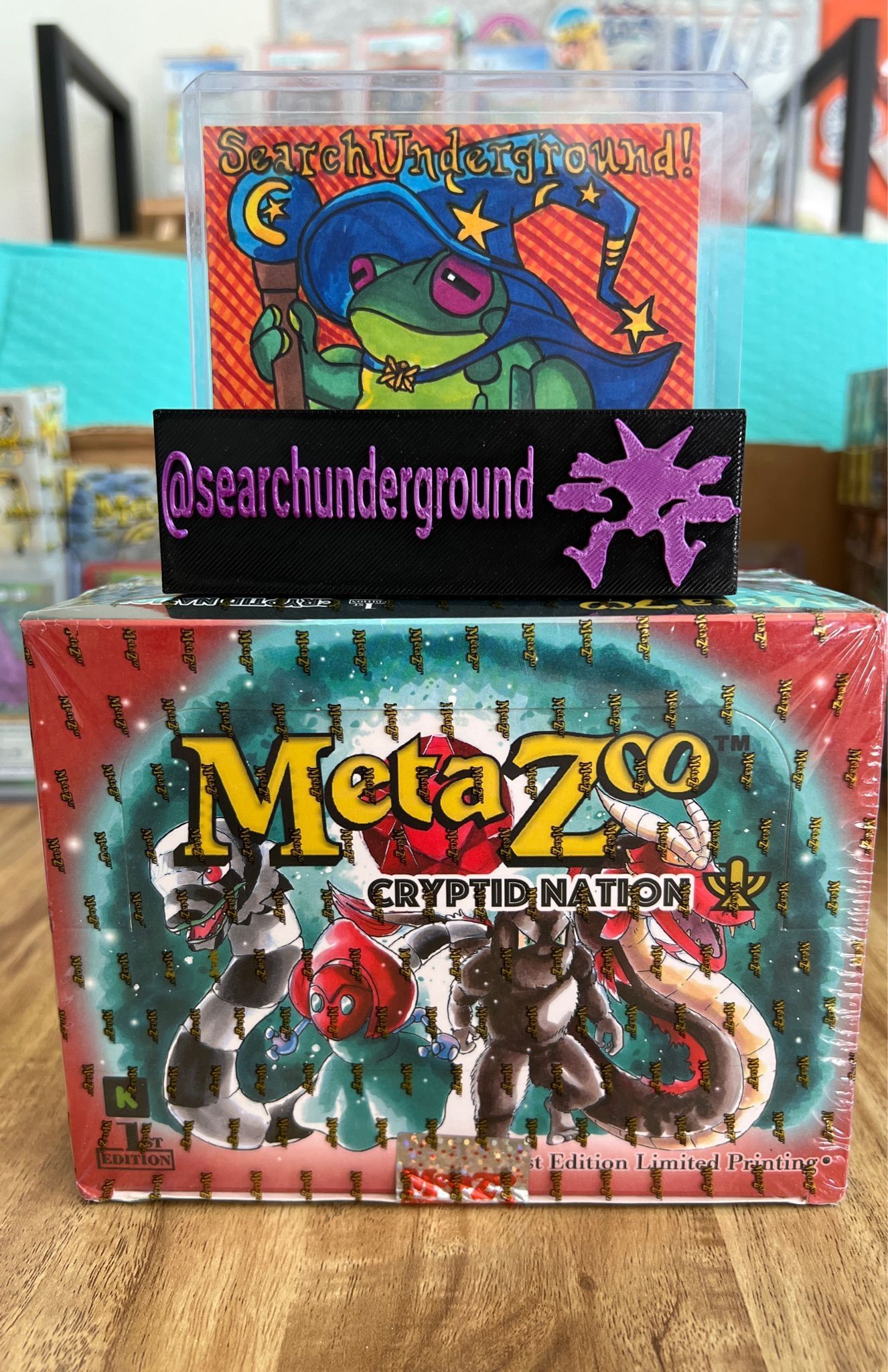 Whatnot kickstarter break Livestream by searchunderground metazoo