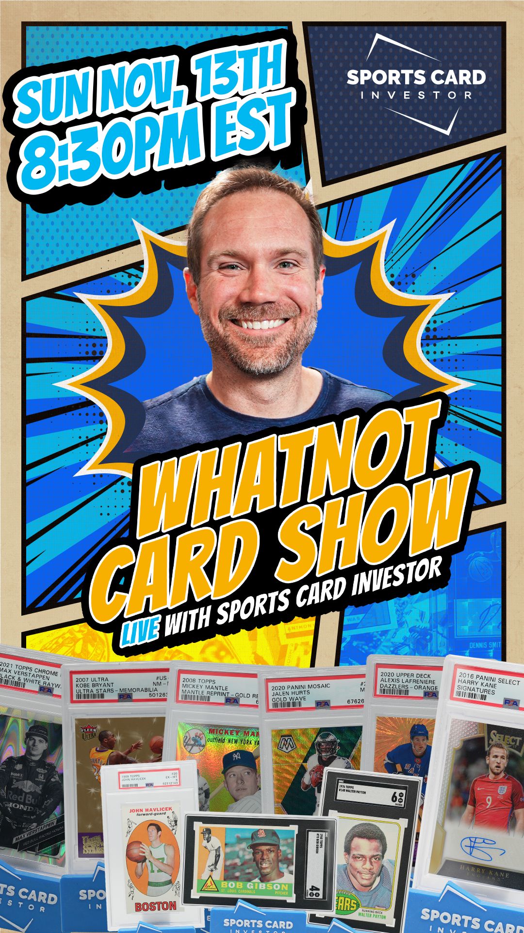 Whatnot Sports Card Investor 🚨 SELLING OVER 200 CARDS🚨 for Whatnot