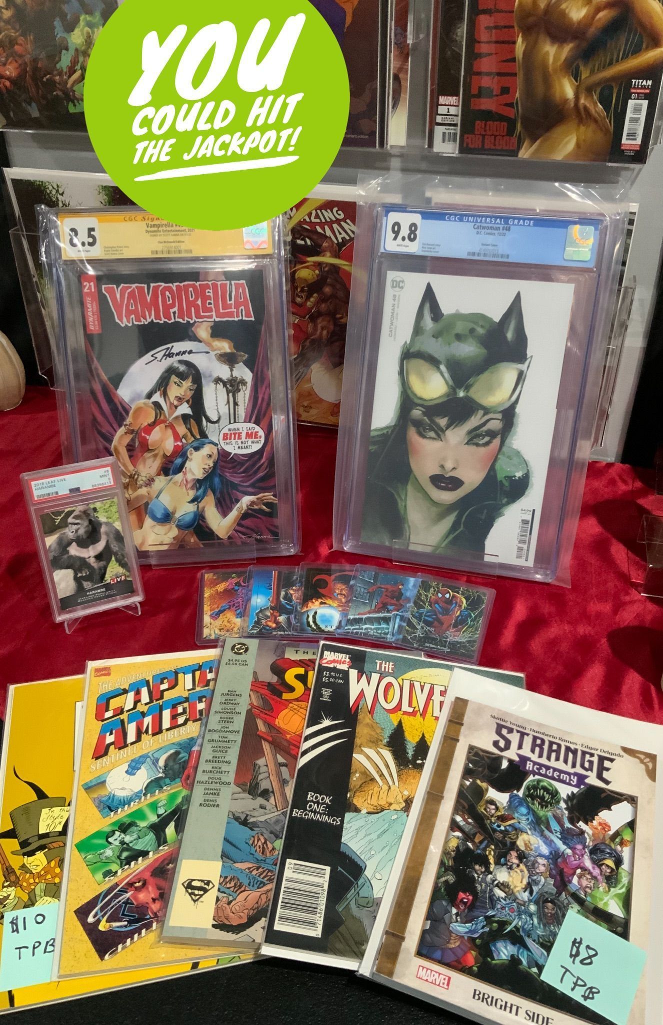 Whatnot - Raw Comic Progressive Jackpot Stream!!! Livestream by ptrmint ...