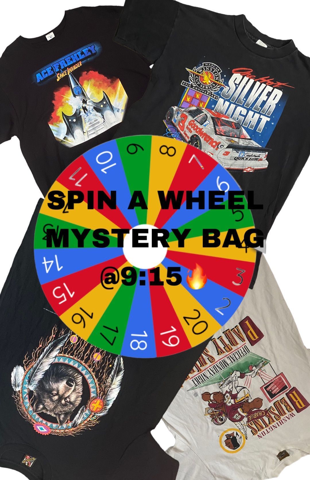 Whatnot SPIN A WHEEL MYSTERY BAG💰 Livestream by thethriftpile 