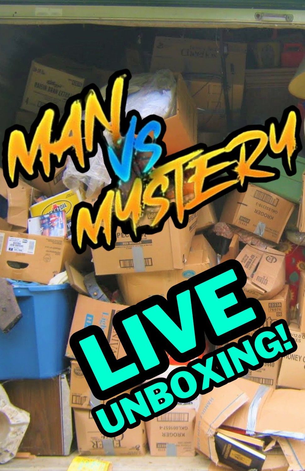 Whatnot Live Storage Unit Unboxing & Selling On The Spot! Livestream by manvsmystery storage