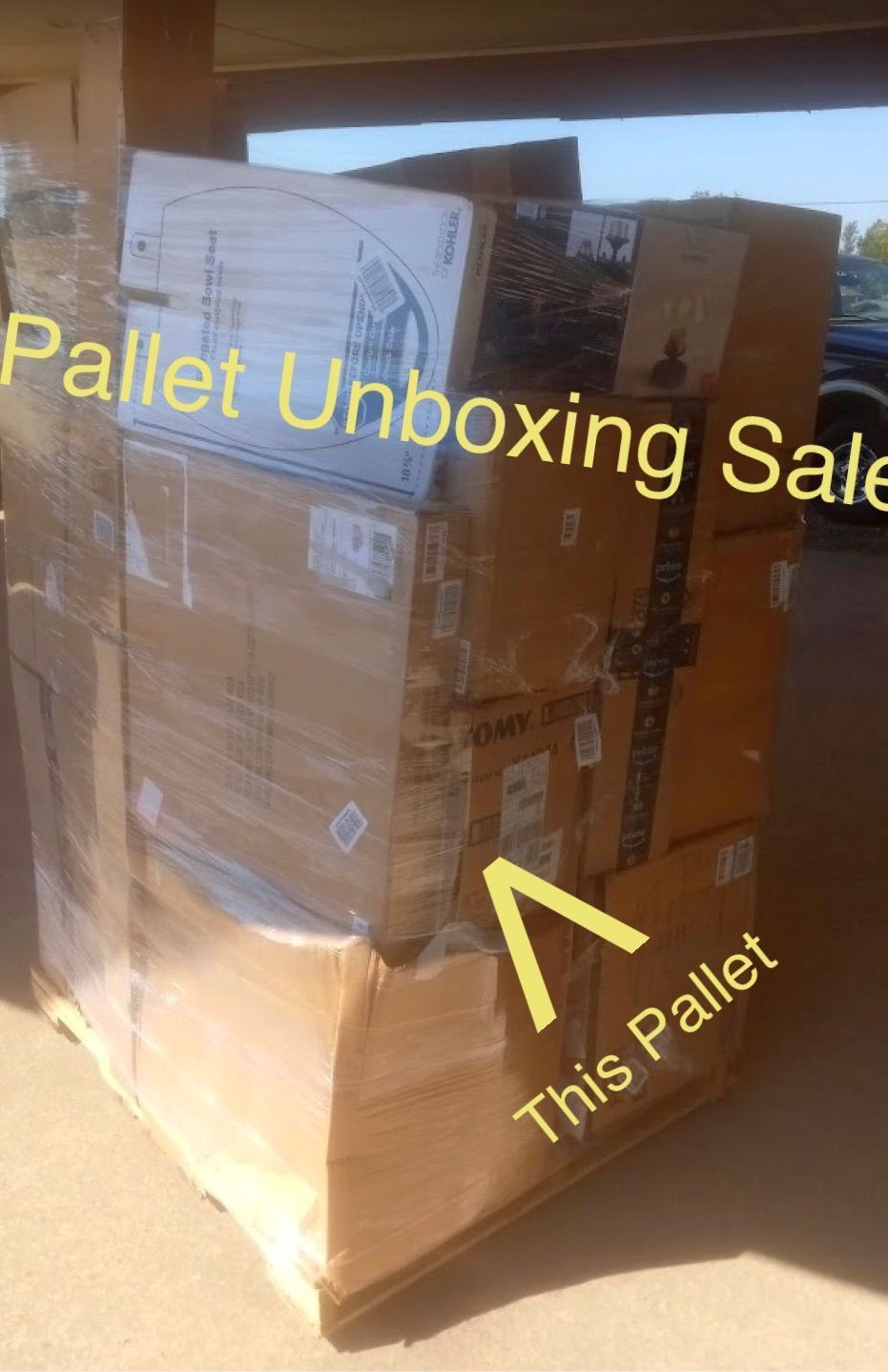 Whatnot Amazon pallet Breakdown Livestream by theozarkthrifter 