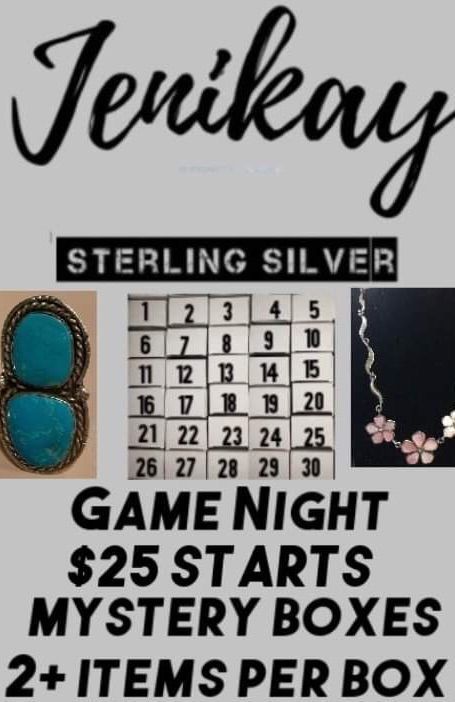 Whatnot   Sterling Silver Mystery Box Game Night! Come Join Us