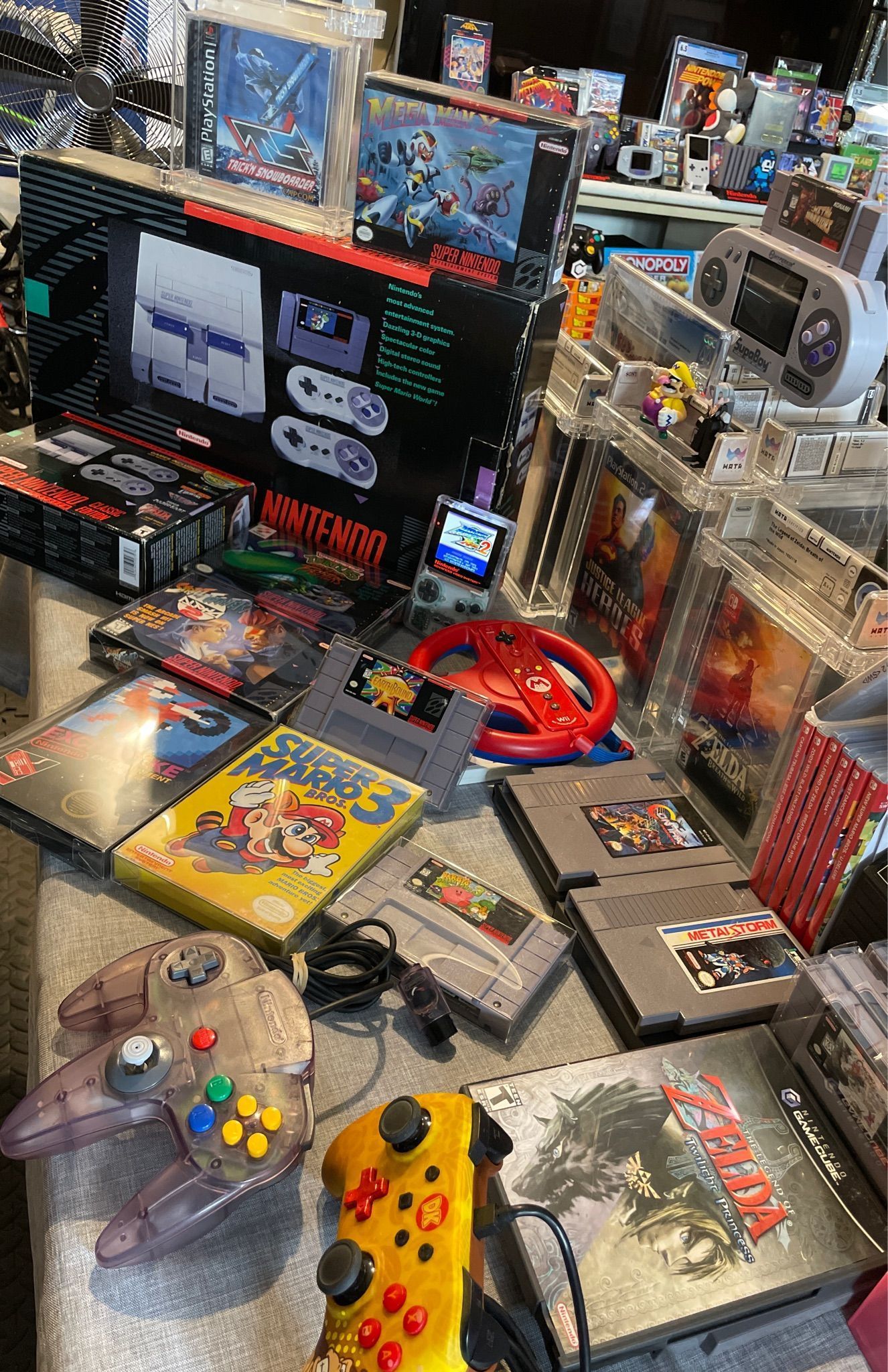 Whatnot   NES, SNES, CIBs, Systems, Controllers, All High End Goodies