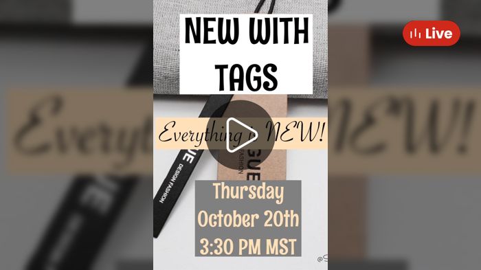 Whatnot - New With Tags Show Livestream by cailinclements #women's_contemporary