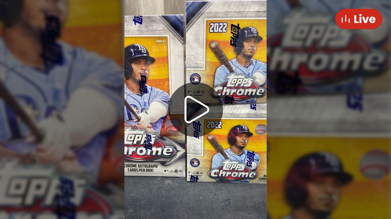 Whatnot 🐼 TOPPS CHROME RELEASE DAY👀 Livestream by kksportscards 