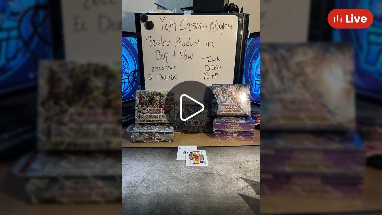 Whatnot Yeti’s Blackjack Night! Sealed Product night! Livestream by