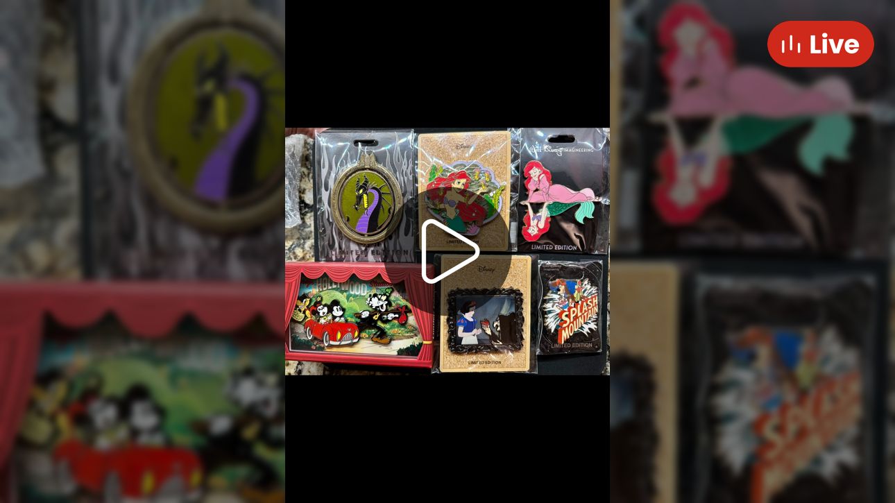 Whatnot Giveaways All Disney Grail Pins Livestream By