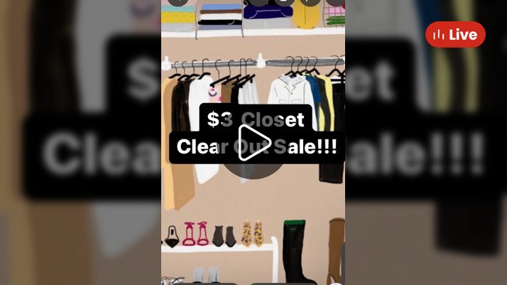 Whatnot Closet Clear Out Sale Road To 1000 Sales Livestream By Omgitskia Womens 