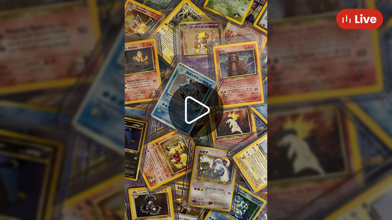 Whatnot MASSIVE RESTOCK!!! First Edition English & Japanese WOTC