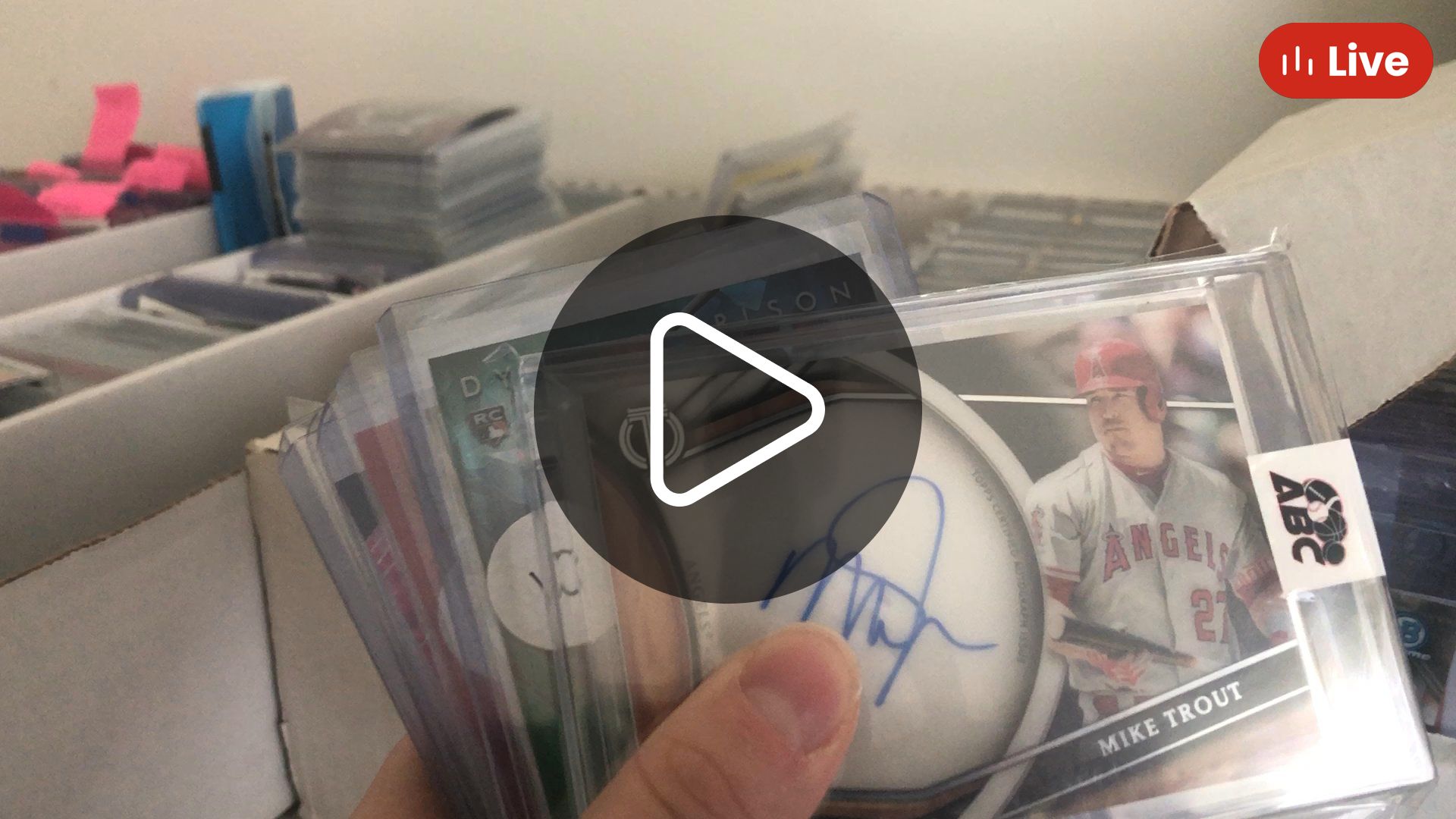 Whatnot Sudden death baseball singles sales! baseball Livestream by