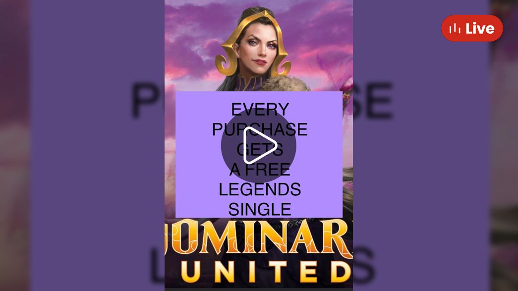 Whatnot 1 DMU Packs EVERY PACK GETS A FREE LEGENDS CARD Livestream