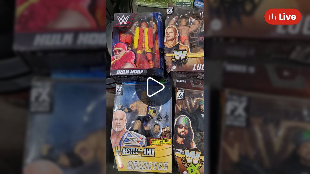 Whatnot   Pop Up Show First Show WWF AND WWE ACTION FIGUERS Livestream