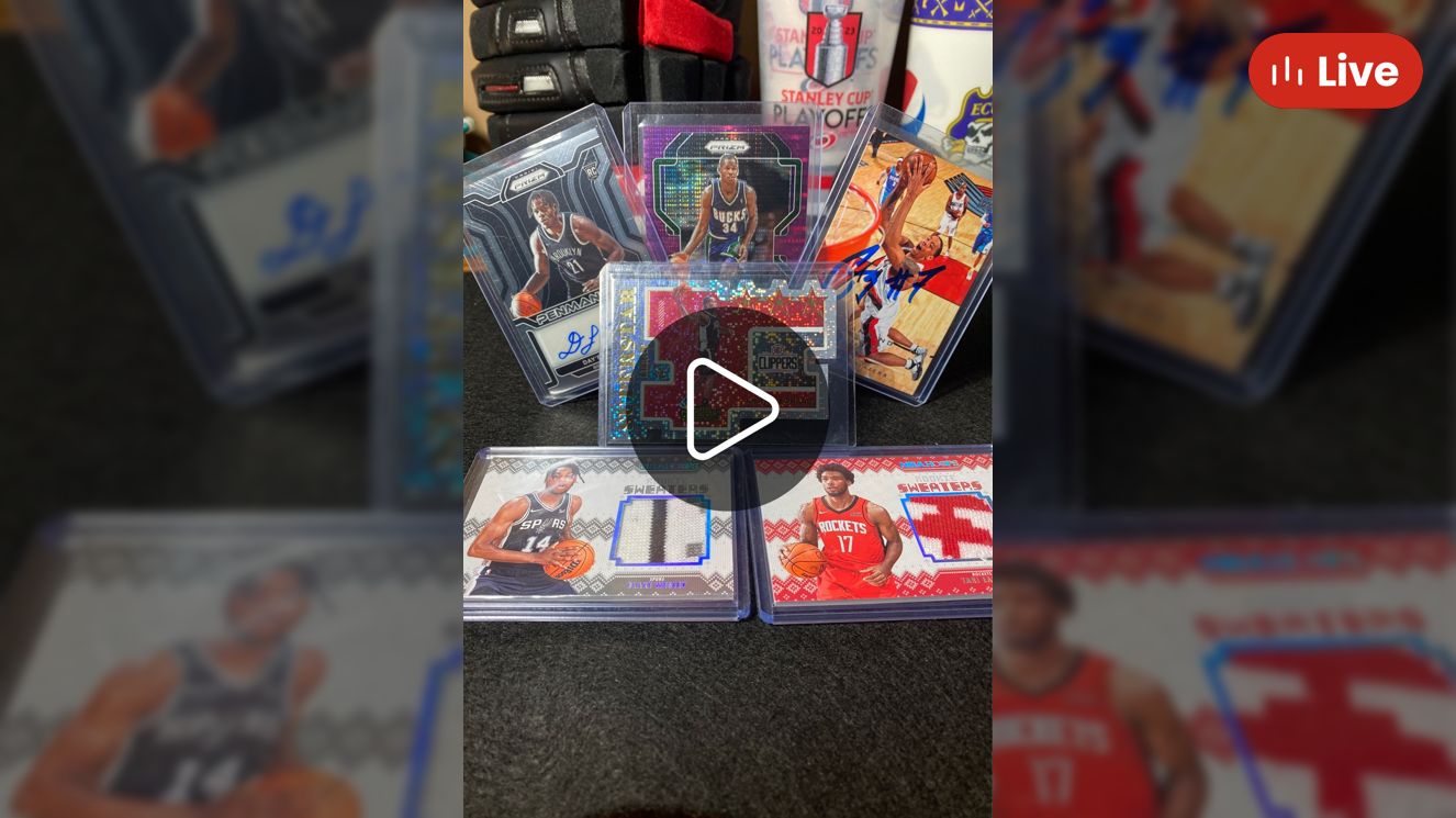 Whatnot POP UP🔥CHEAP 🏀 SINGLES/BUNDLES🔥 Livestream by gravesbreaks 