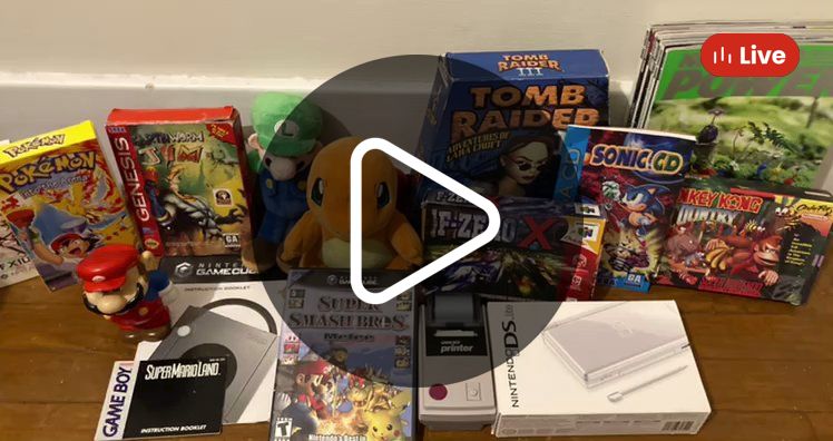 Whatnot   2 GIVEAWAYS!! Nintendo Merch, Various Games, Boxes Manuals