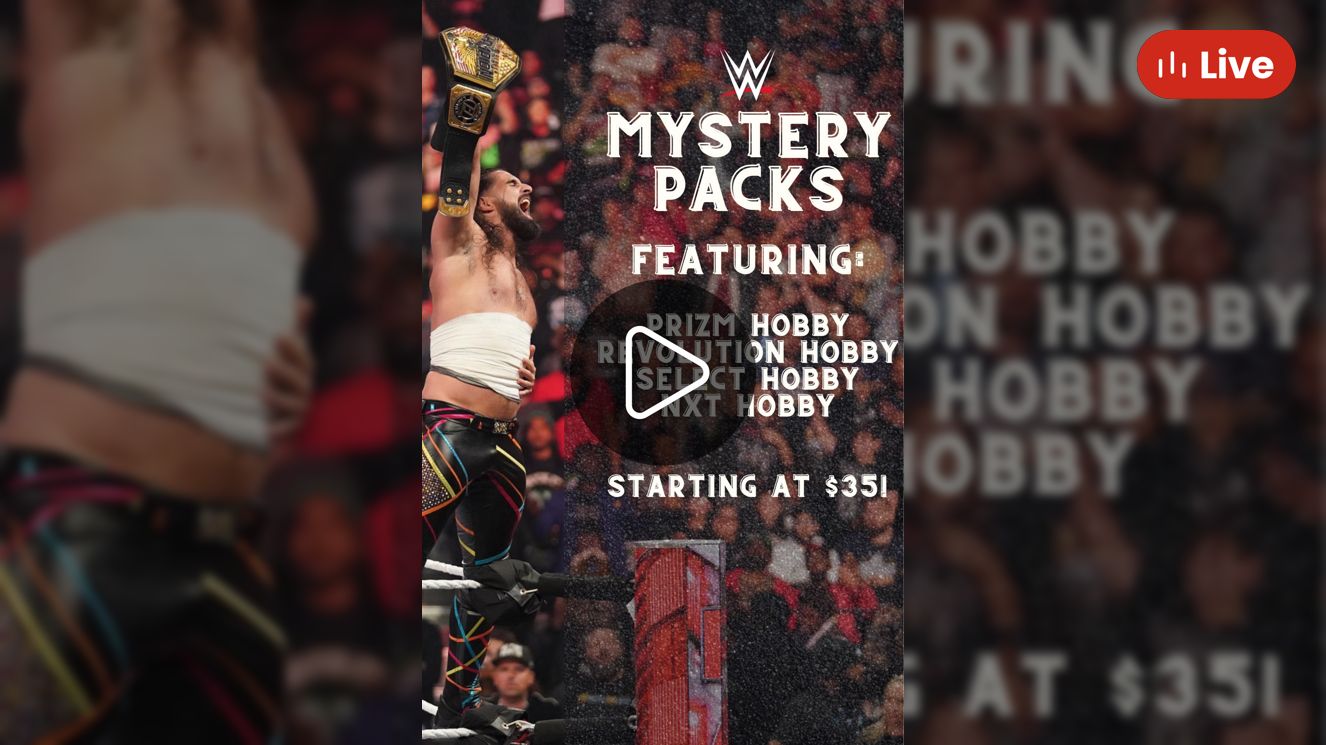 Whatnot Wwe Mystery Packs Guaranteed Hobby Packs Autos And Boxes Included Livestream