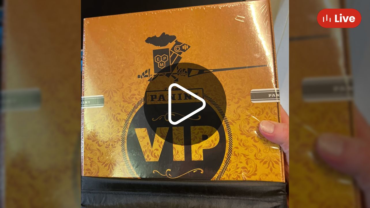 Whatnot 1 Start PANINI VIP GOLD PACKS & GEMS BOX AUCTION Livestream