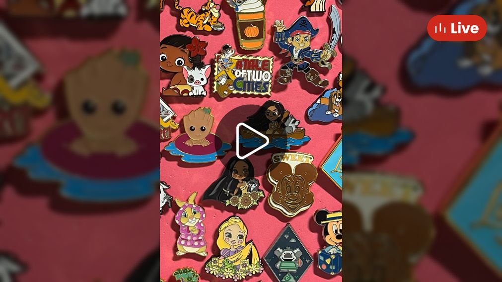 Whatnot Lets Clear Some Pin Boards Livestream By Tangledup Disneypins