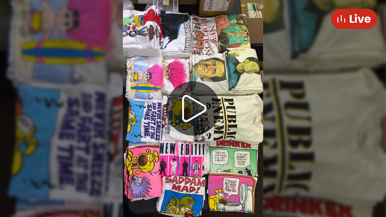 Whatnot Vintage 80s90s Tees Livestream By Xmtola Mensvintageclothing 