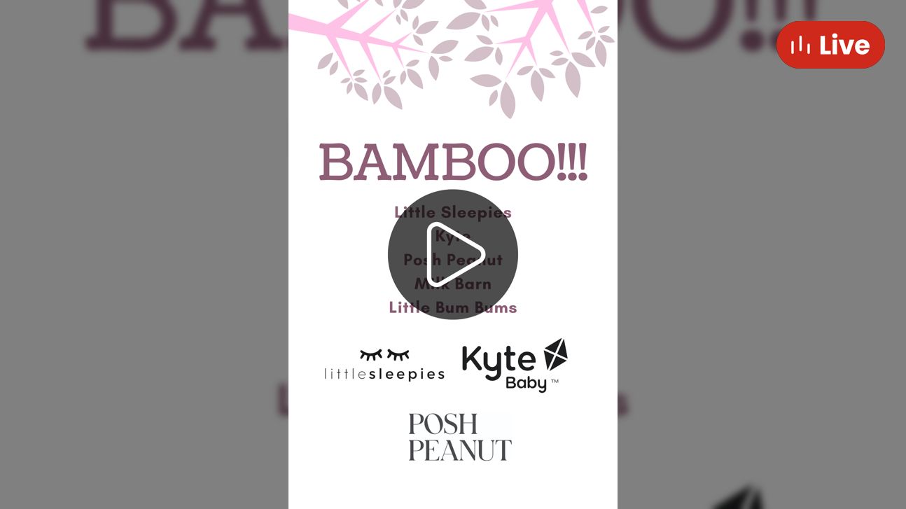Whatnot BAMBOO! Little Sleepies, Kyte, Posh Peanut & More! Livestream