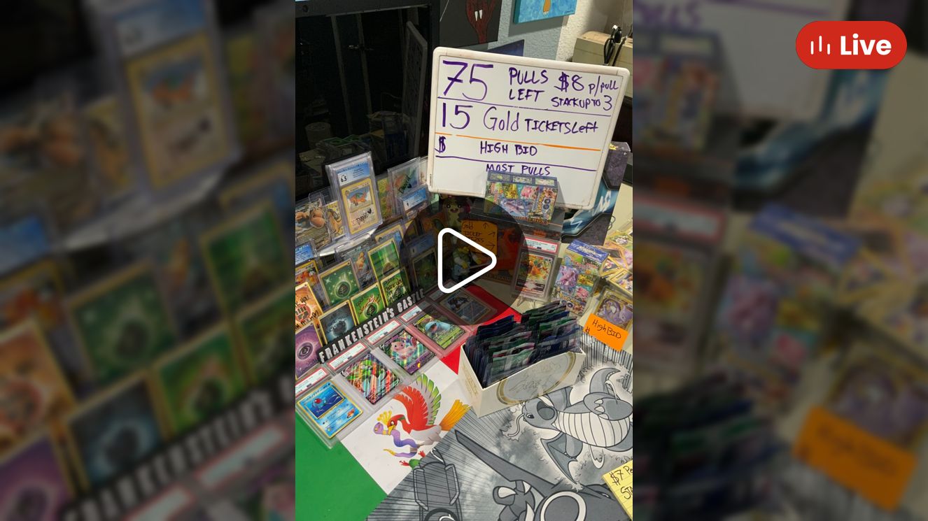 Whatnot DeathWheel with 🥇 🥈 🥉 Prizes! 75 Card Pull Game! 15 Gold