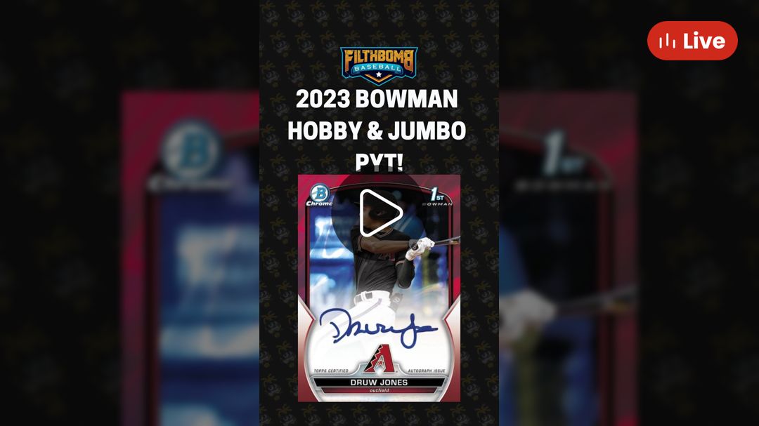 Whatnot 2023 BOWMAN PYT! W/MALDO! Livestream by filthbombbaseball 