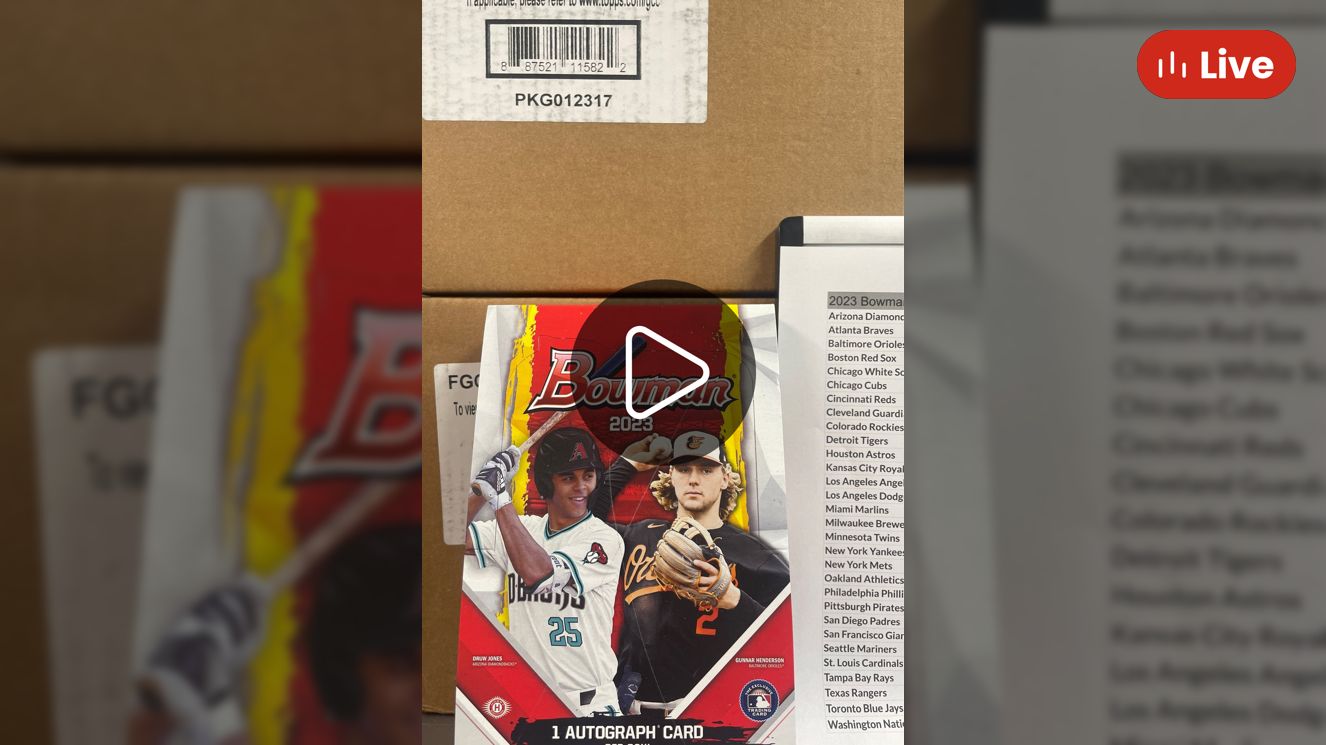 Whatnot PYT 2023 Bowman HOBBY & JUMBO Breaks Livestream by