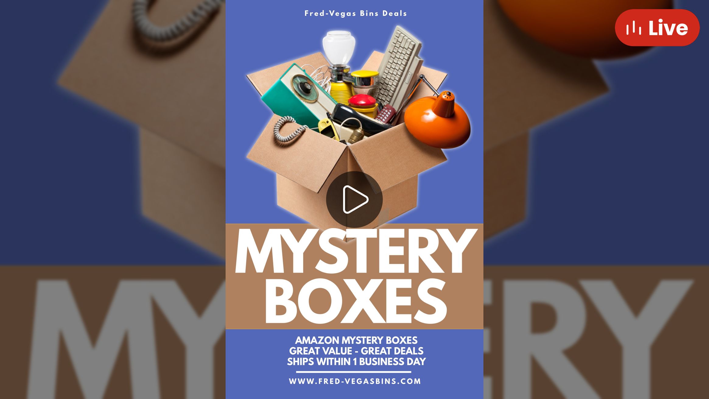 Whatnot 5 Start Mystery Boxes! Amazon Overstock Livestream by