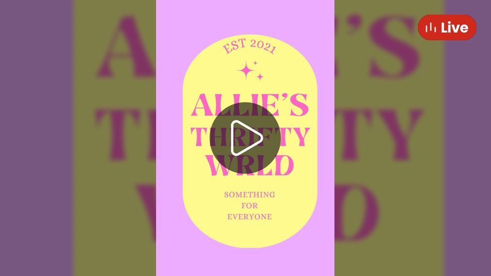 Whatnot shop todays thrift finds livestream by alliesthriftywrld 