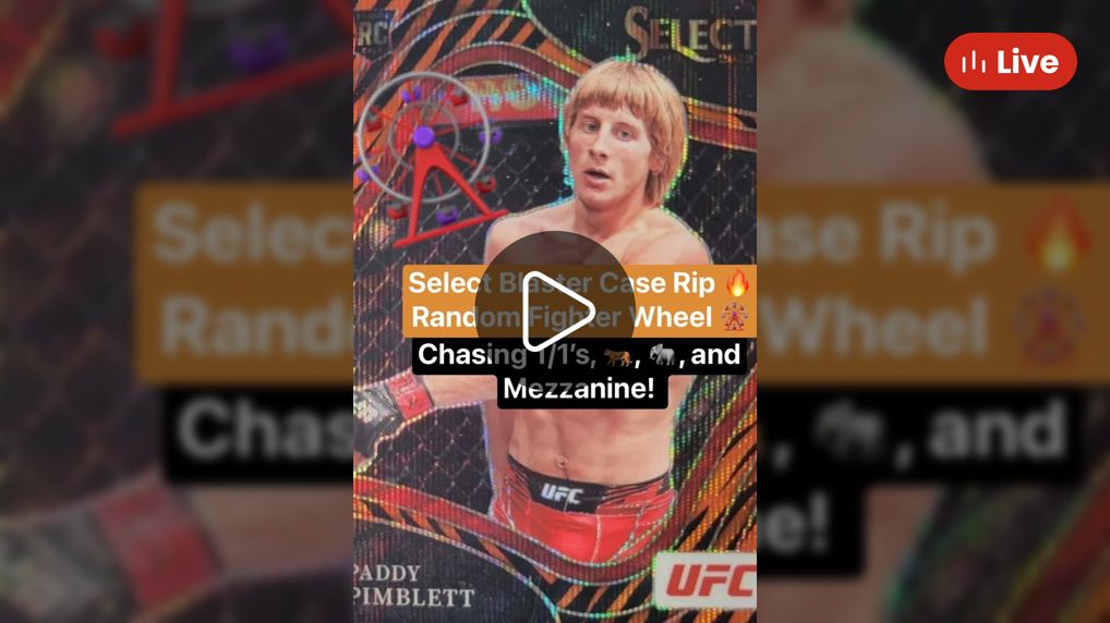 Whatnot Select Blaster Wheel Spin Case Break 🎡 Livestream by