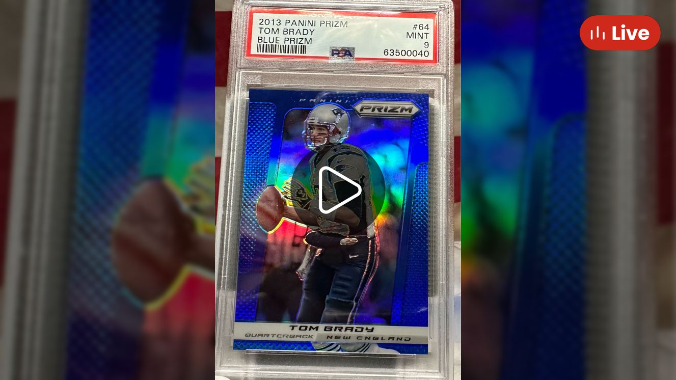 Whatnot 🐐TOM BRADY BLUE PRIZM GIVY🏈1 Zebra Hunt and Hits💥‼️