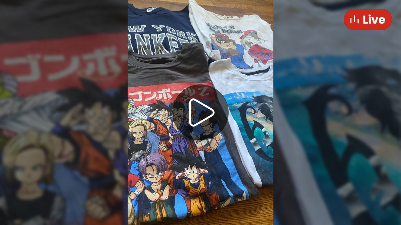 Whatnot Vintage Clothes Auction 😁🖖🏽🤍 Livestream by jersey_goodies 