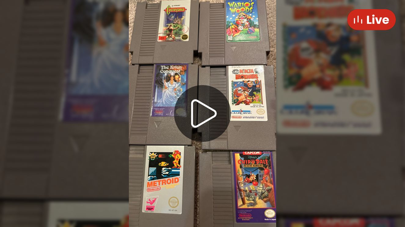 Whatnot NES Super Show! Lots of Givies and NES fire! Livestream by superfun retro_games