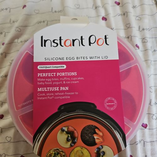 Instant pot Silicone rgg bites with lid