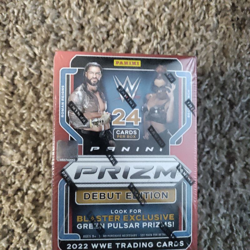 Verified 2022 Panini WWE Prizm Wrestling Blaster Box By Panini Cards