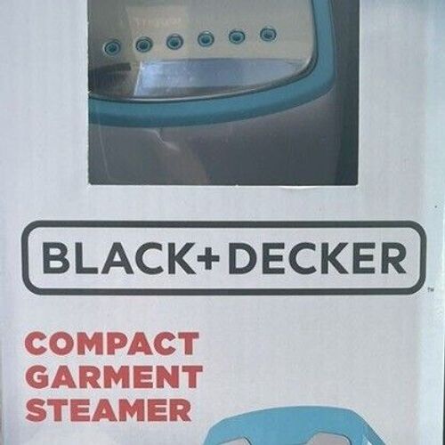 Best Buy: Black & Decker Compact Garment Steamer Teal Blue/White HGS100P