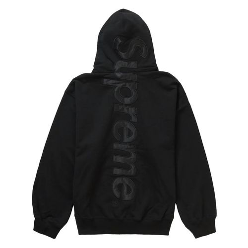 Supreme Satin Appliqué Hooded Sweatshirt (fw23) | Whatnot