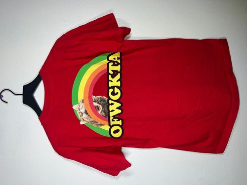 Ofwgkta rainbow 2025 cat shirt